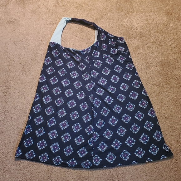 Patterned Halter Top Nightgown - Picture 3 of 7